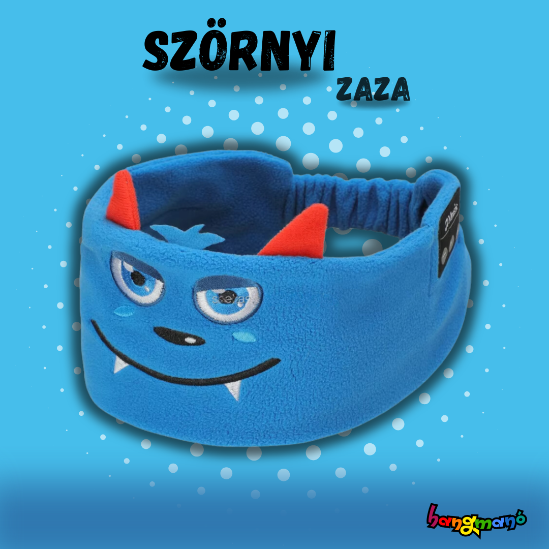 Gyermek fejhallgató és alvómaszk